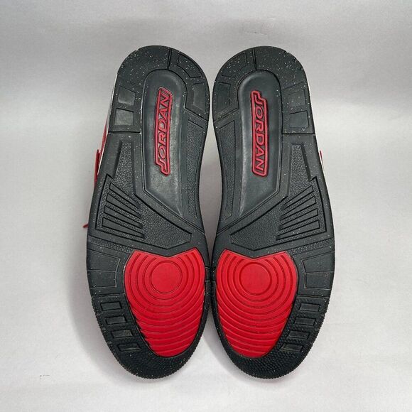 Jordan Flight 45 Shoes Men\'s Size 11.5 Red High Top‎ Retro Basketball Sneakers main image 9